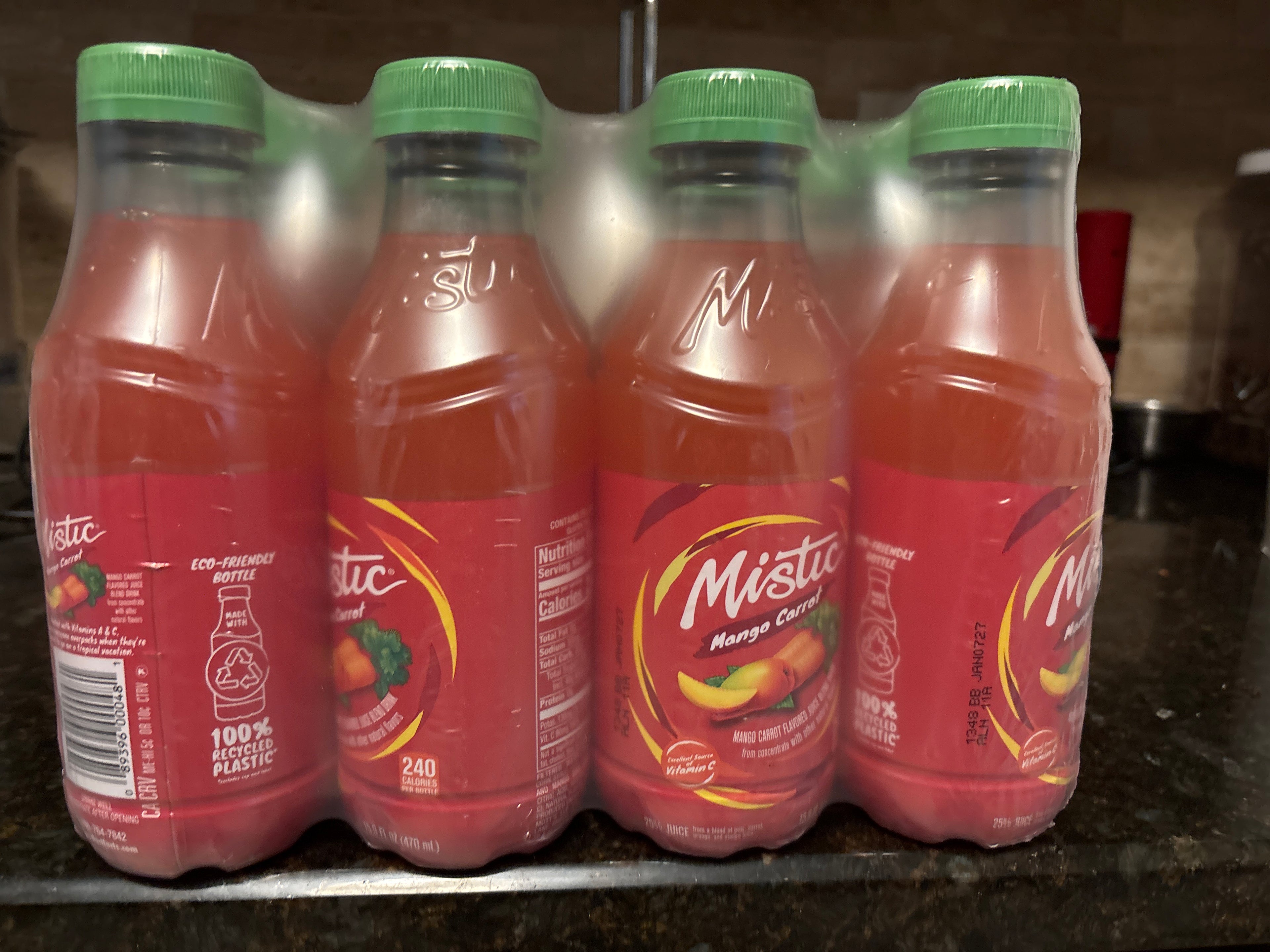 Mistic Orange Carrot And Mango Carrot Juice